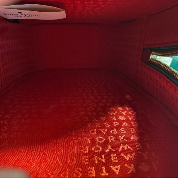 Like New Rare Kate Spade Novelty Flowering Cacti Leather Cactus Crossbody - Picture 12 of 14